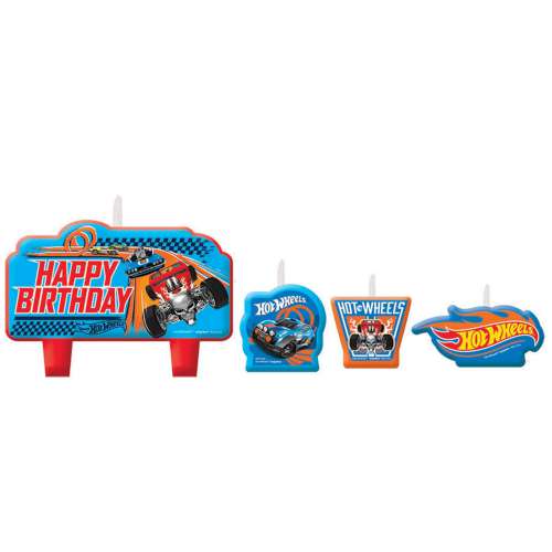 Hot Wheels Candle set